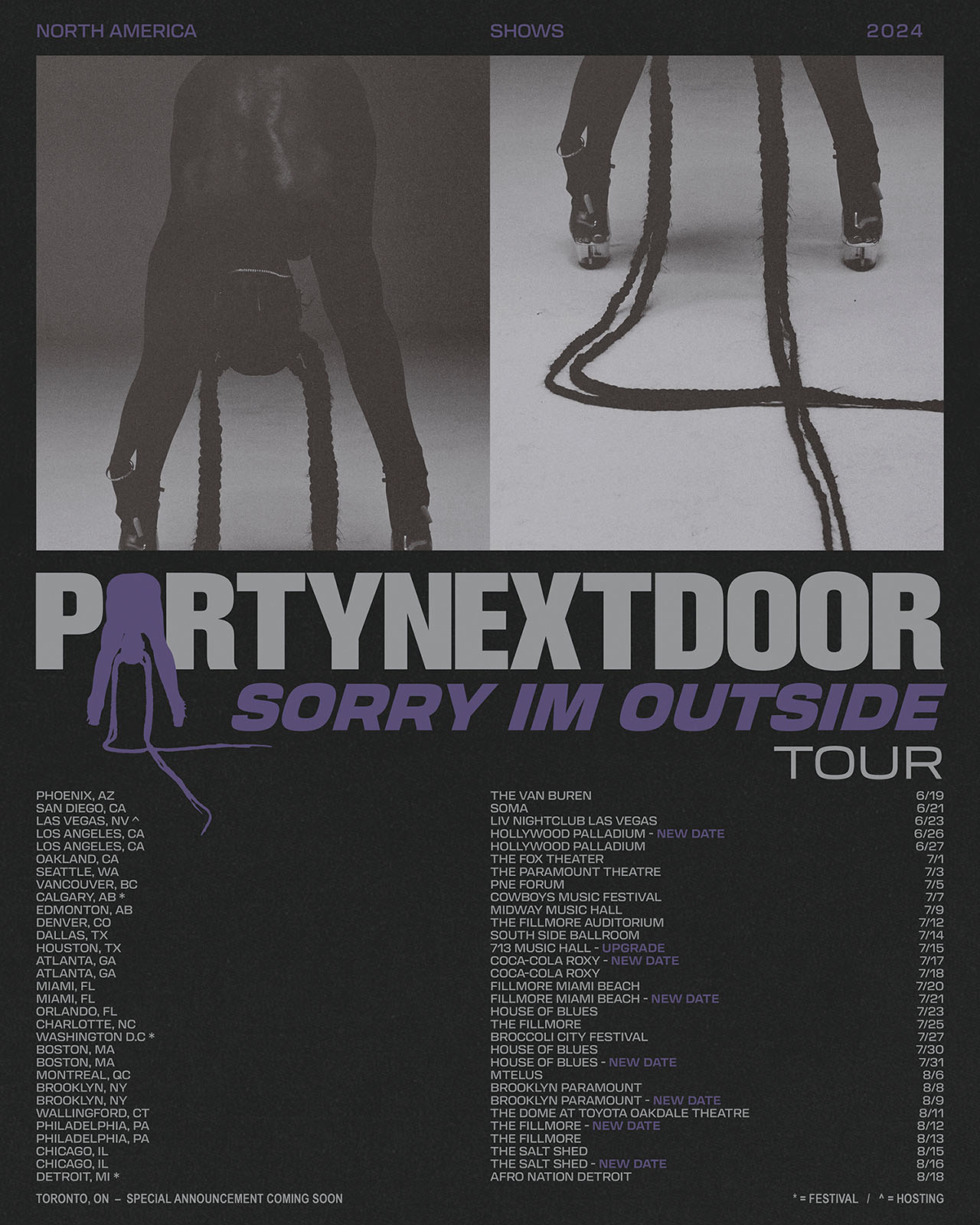 PARTYNEXTDOOR Tour Poster